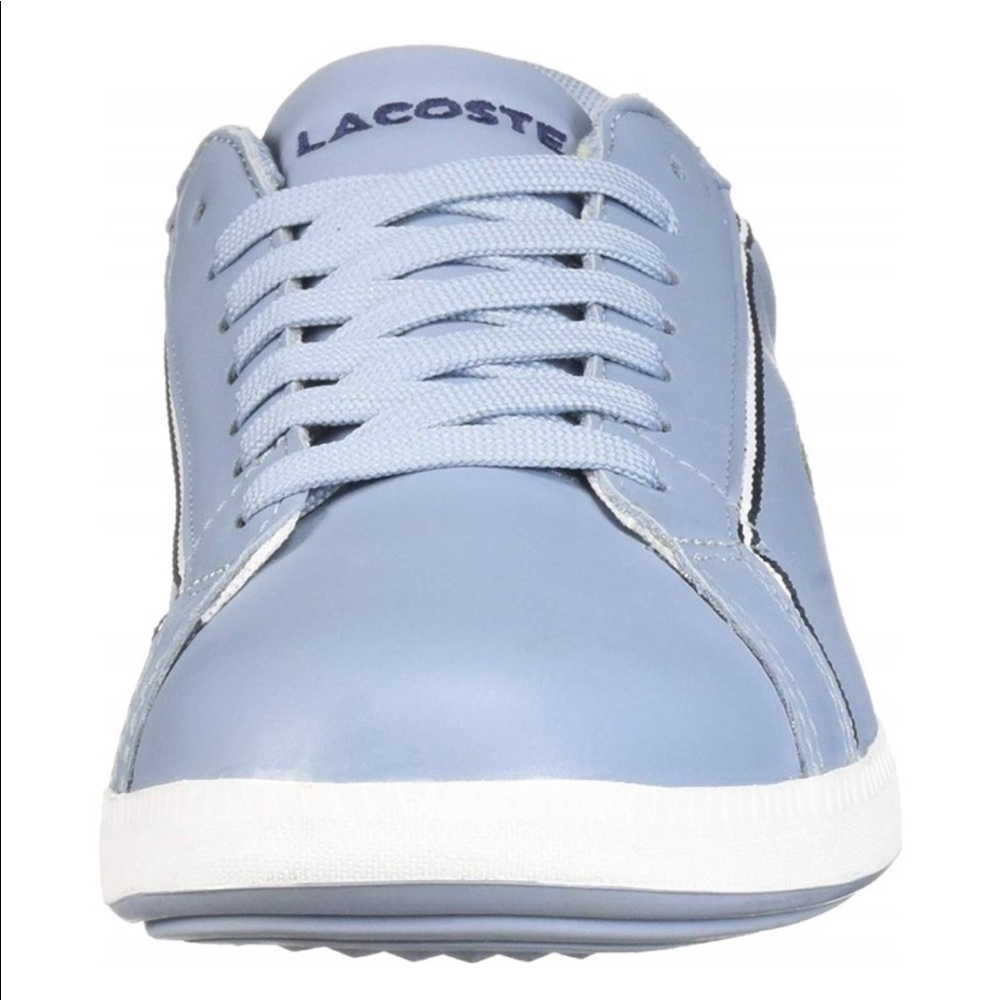 Lacoste Graduate Leather Sneaker Shoe Size 6 - Picture 3 of 8